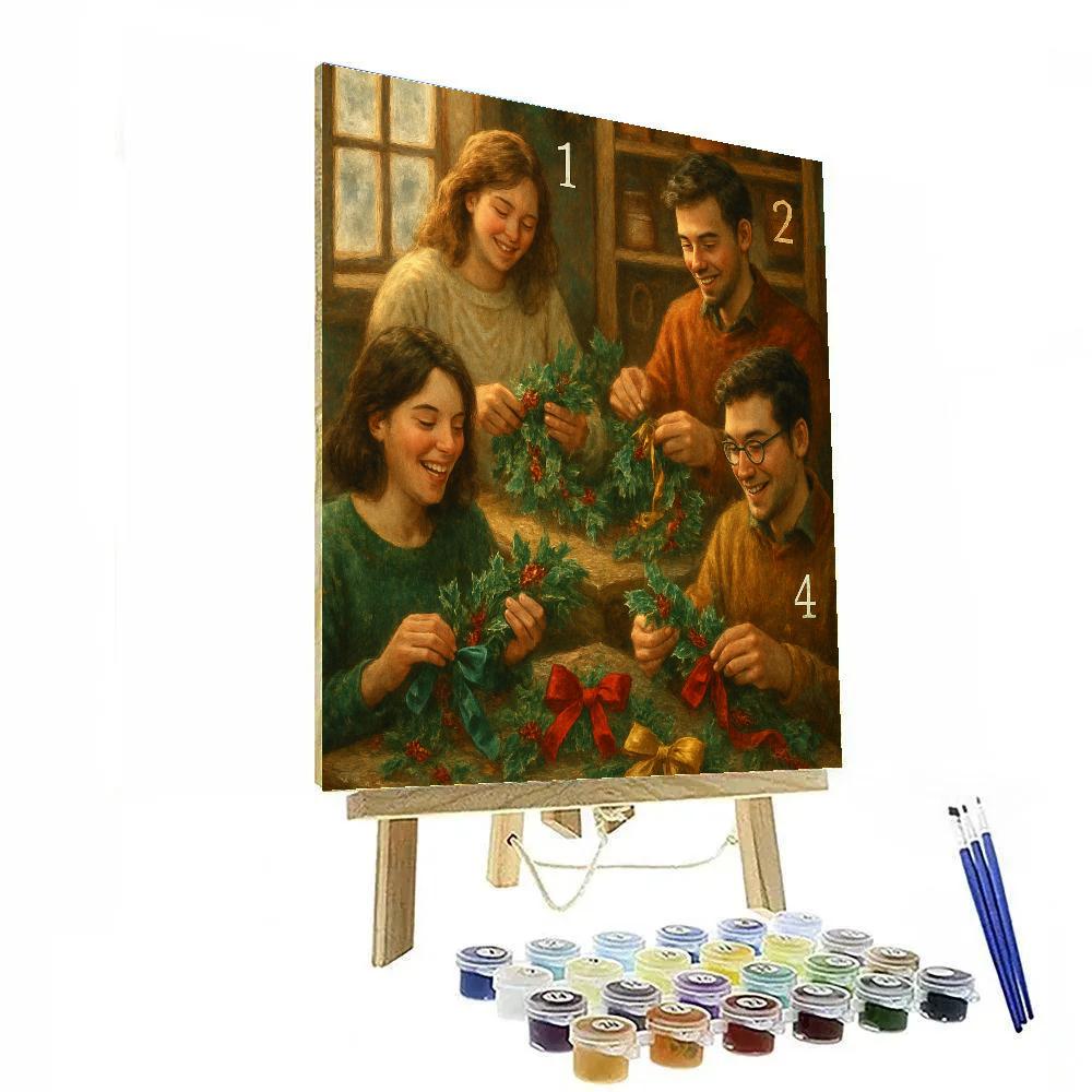 Wreath-Makers paint by number
