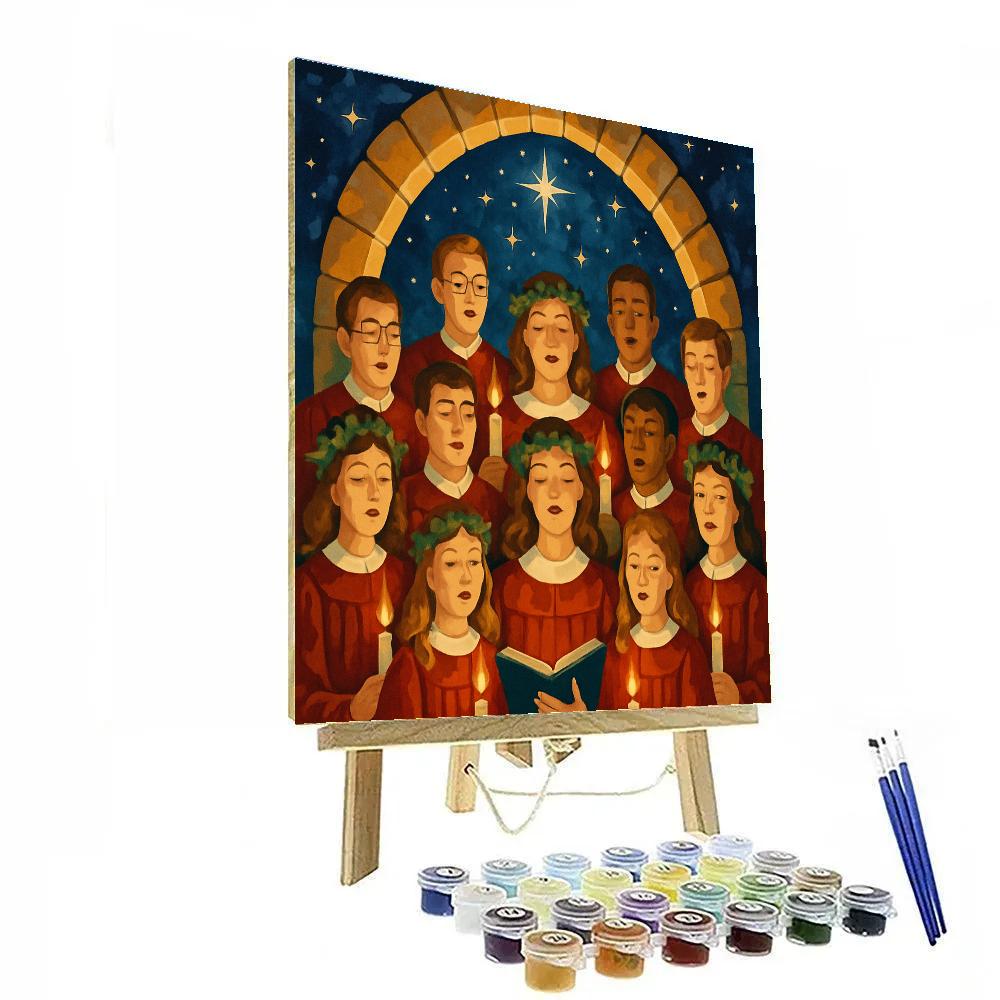 Noel By Starlight Painting by numbers kit