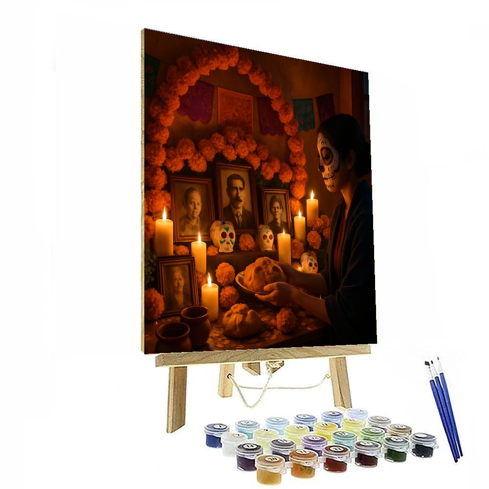 Día De Muertos Ofrenda DIY paint by numbers