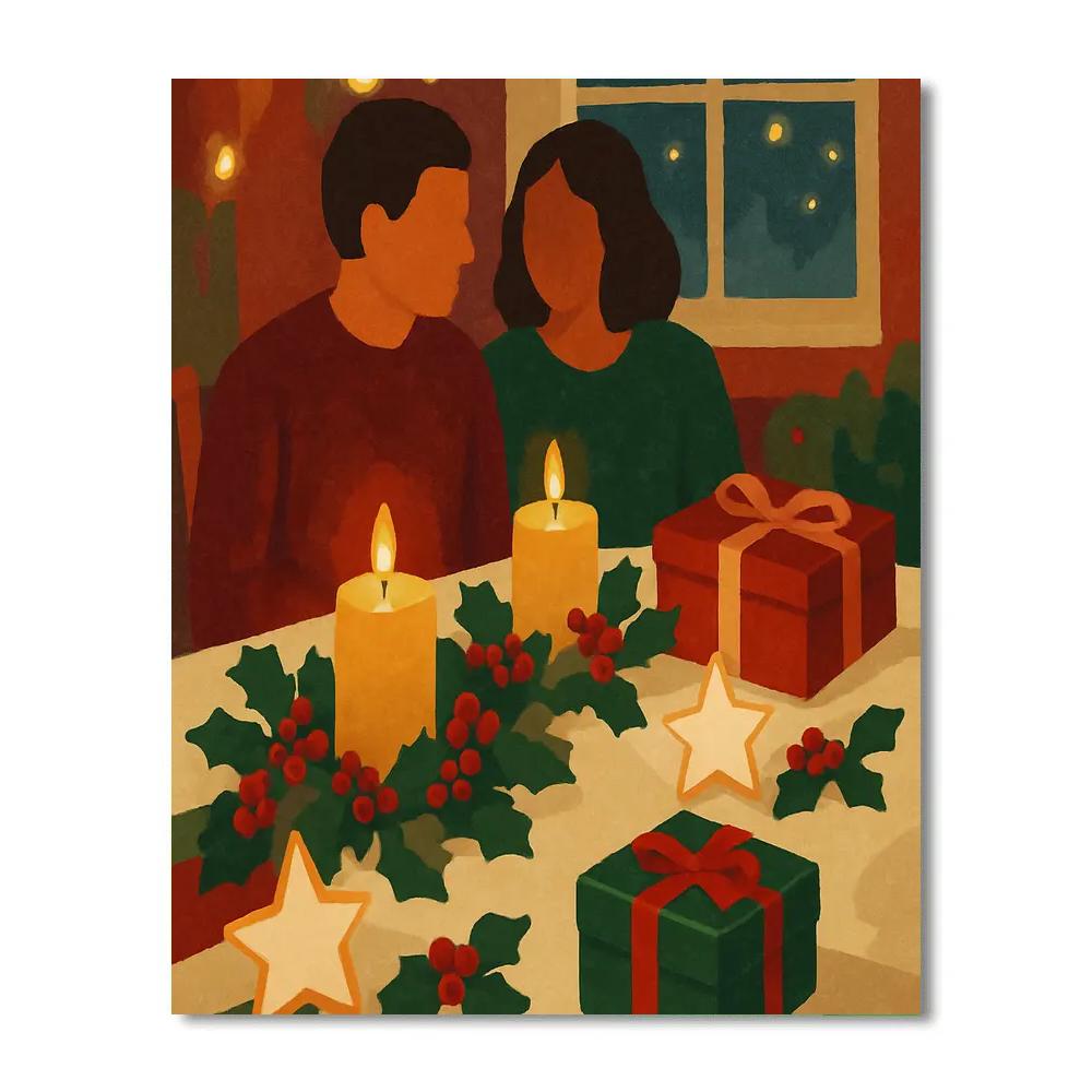 Festive Feast Finale Numbered painting kits