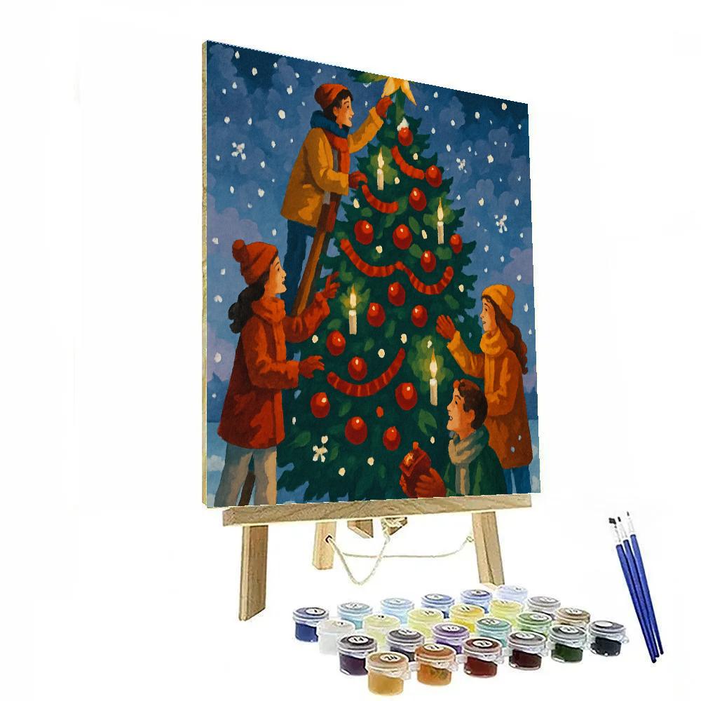 Twilight Tree Trimmers paint by color
