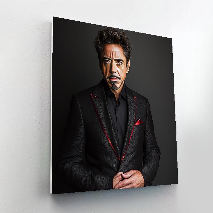 Robert Downey Jr: Forging The Iron Legacy paint by color