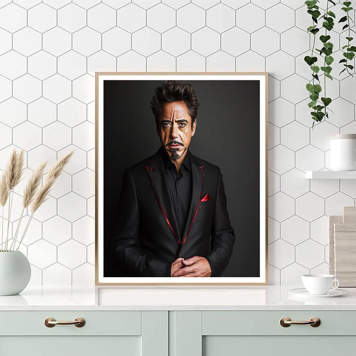 Robert Downey Jr: Forging The Iron Legacy paint by color