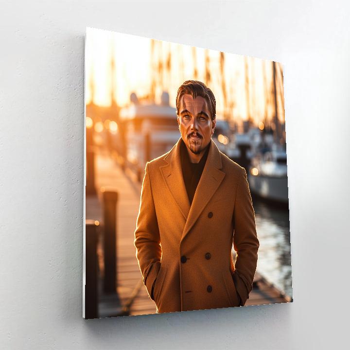 Leonardo DiCaprio: Navigating Dreams And Tides Paint by numbers art