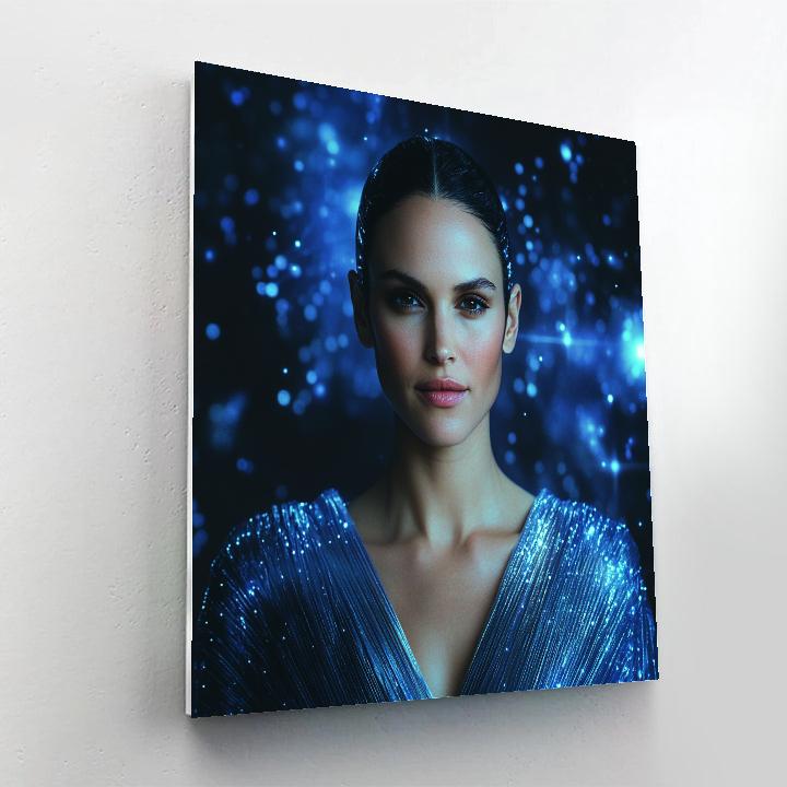 Natalie Portman: Cosmic Grace Of The Star Warrior paint by numbers