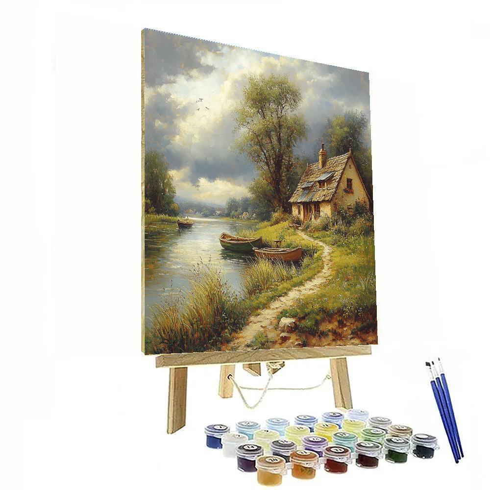 Seascape Inspired Constable Landscape paint by color
