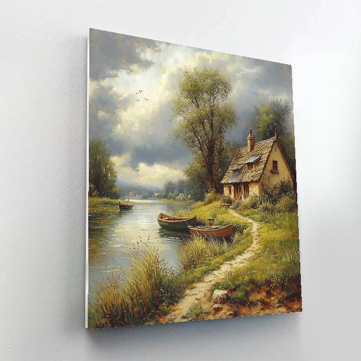 Seascape Inspired Constable Landscape paint by color
