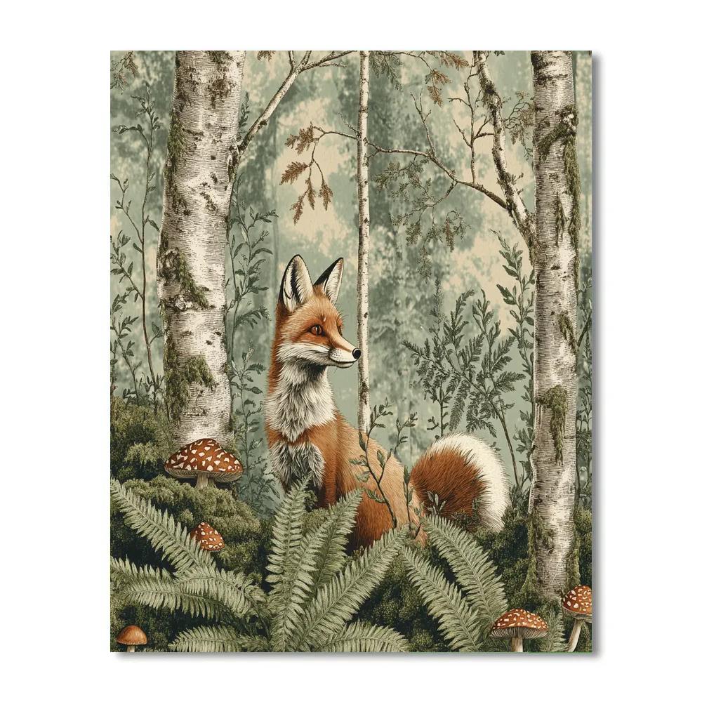 Dürer Inspired Woodland Study Painting by numbers kit