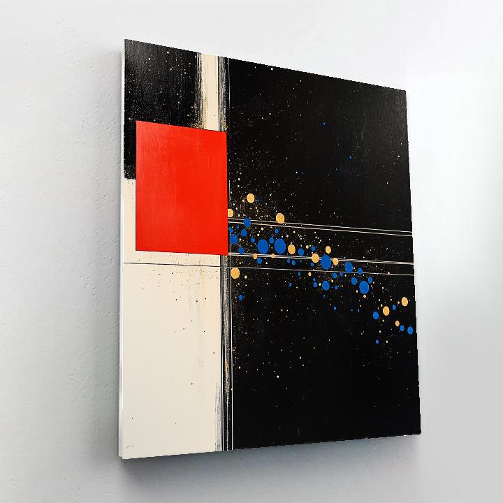 Kazimir Malevich Inspired Cosmic Supremacy Numbered painting kits