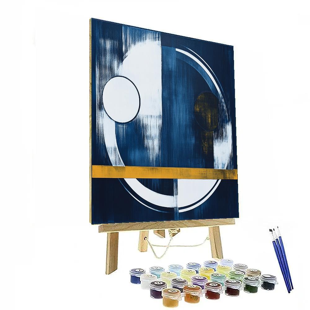 Kazimir Malevich Inspired Polar Plane Study paint by number