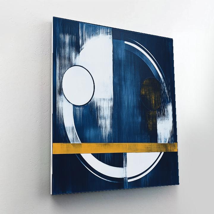 Kazimir Malevich Inspired Polar Plane Study paint by number