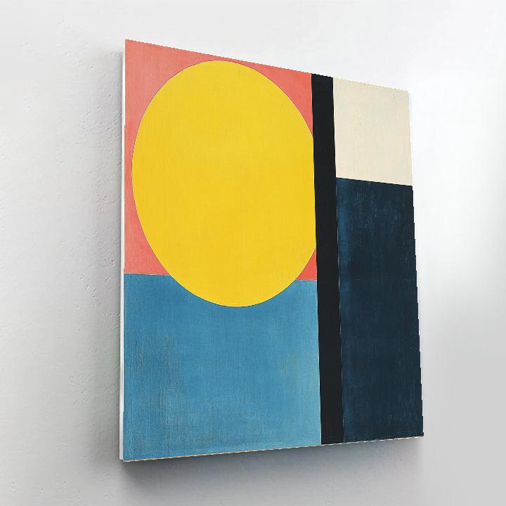 Kazimir Malevich Inspired Chromatic Balance DIY paint by numbers