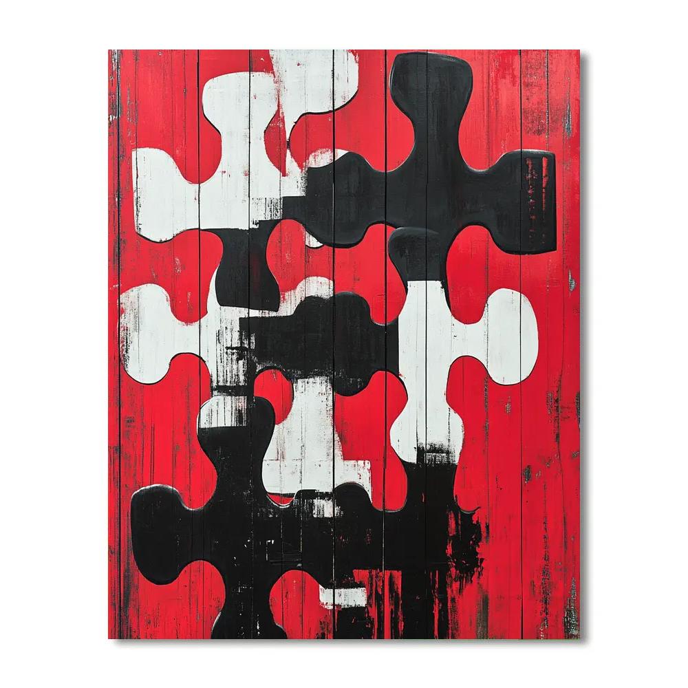 Banksy Inspired Social Justice Harmony Numbered painting kits