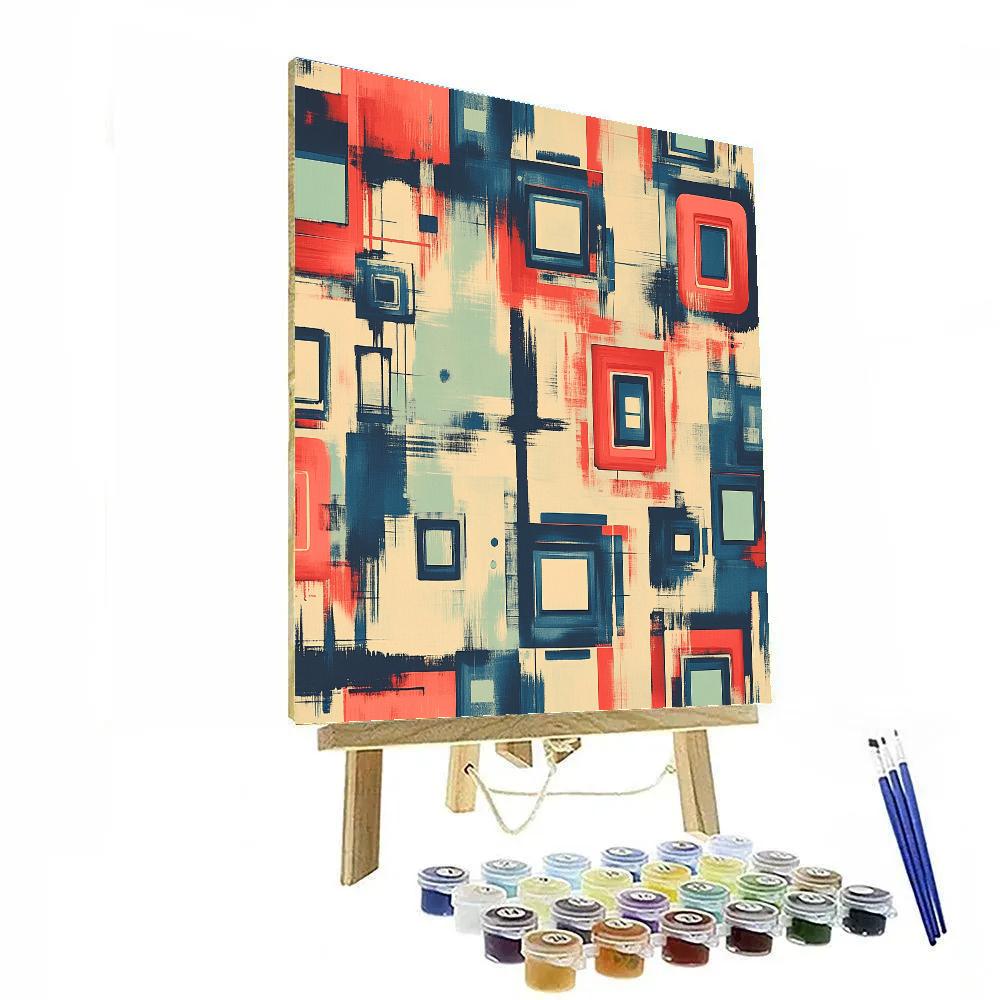 Paul Klee Inspired Machine Of Dreams Paint by numbers art