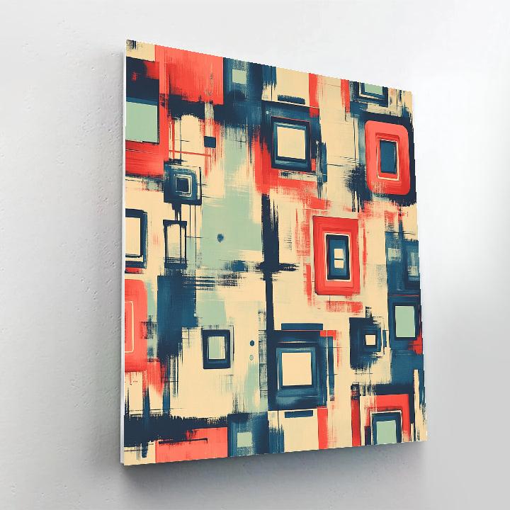 Paul Klee Inspired Machine Of Dreams Paint by numbers art