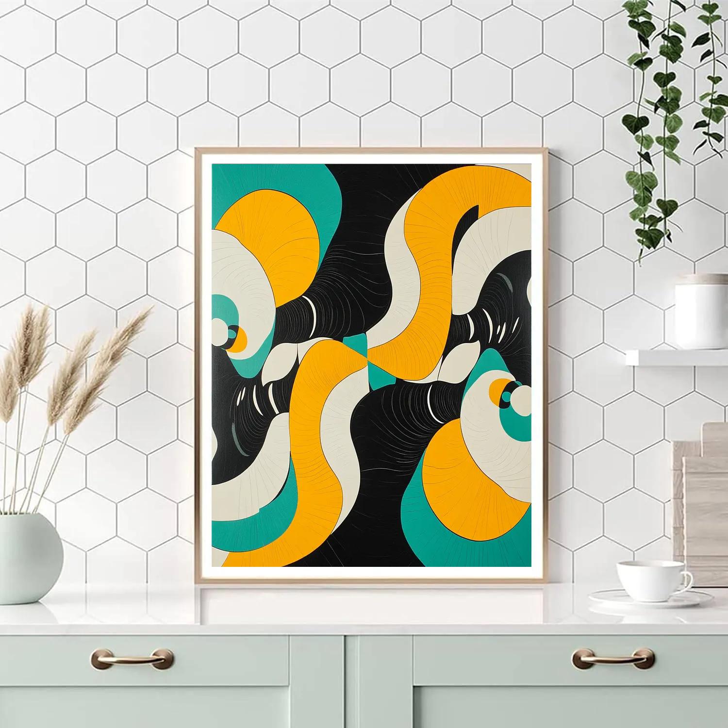 Yayoi Kusama Inspired Infinite Mirror Garden painting number kit