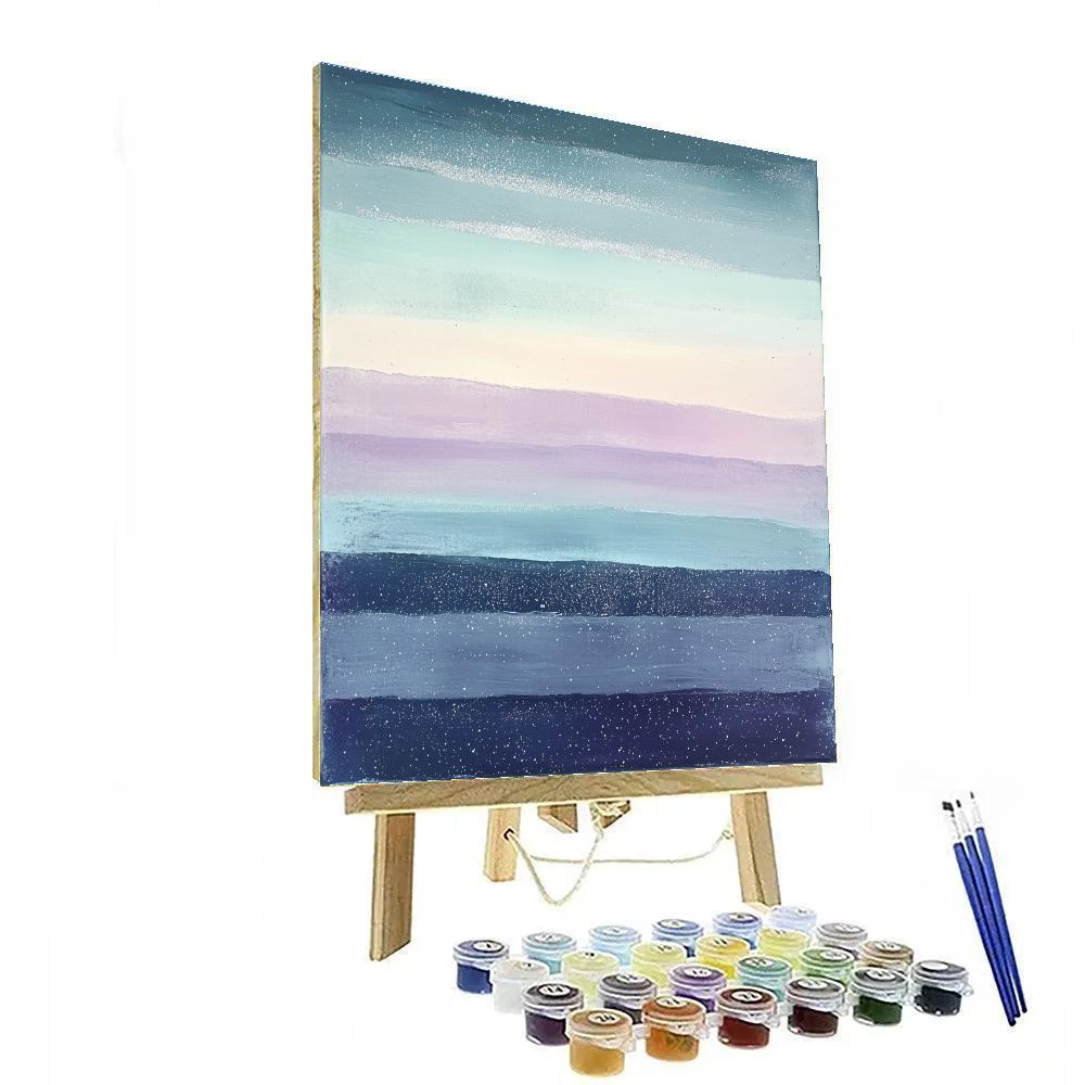 Mark Rothko Inspired Aurora Lullaby Number painting