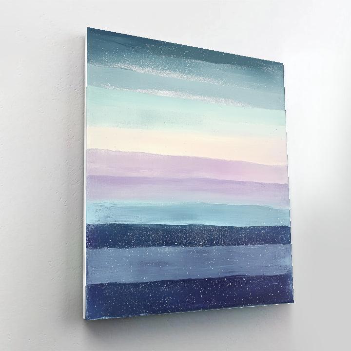 Mark Rothko Inspired Aurora Lullaby Number painting