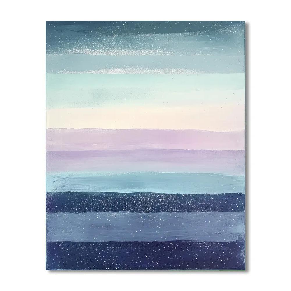 Mark Rothko Inspired Aurora Lullaby Number painting