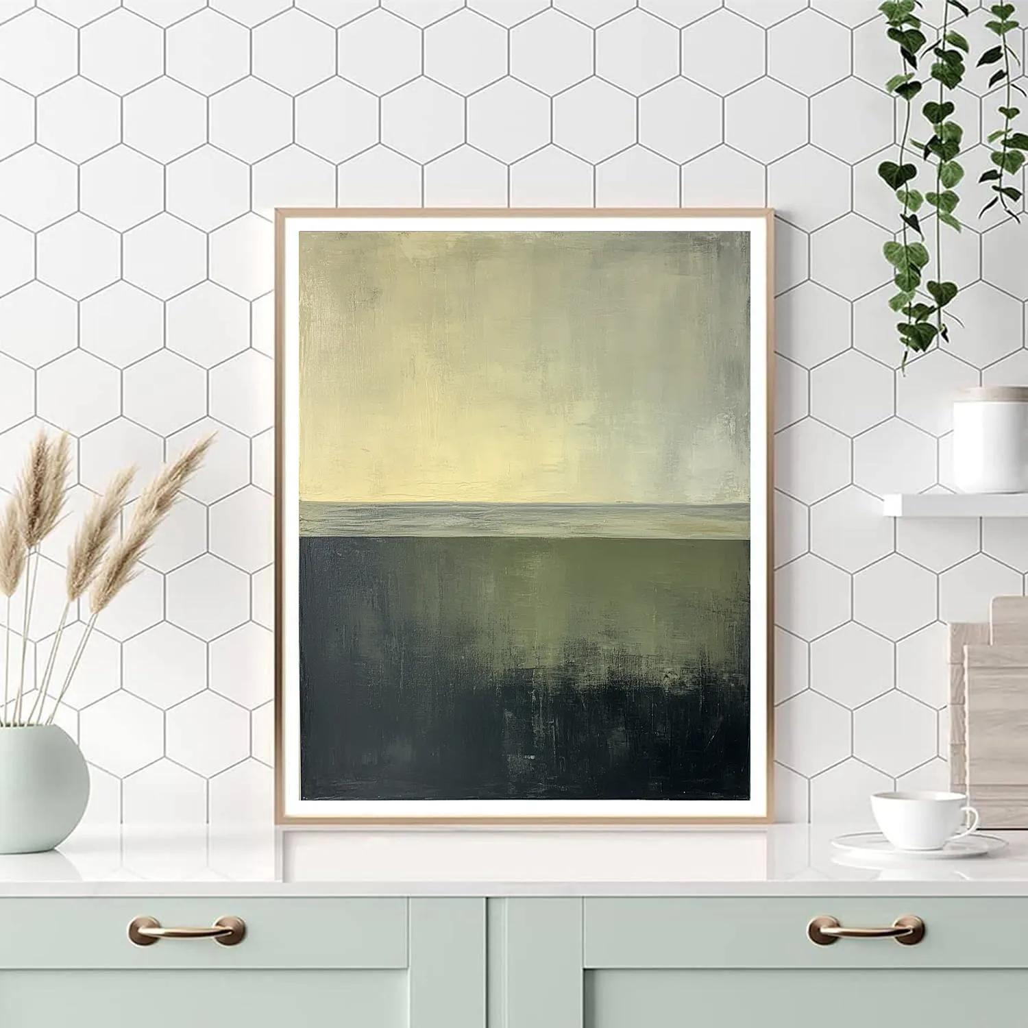 Mark Rothko Inspired Tranquil Horizons Paint by numbers art