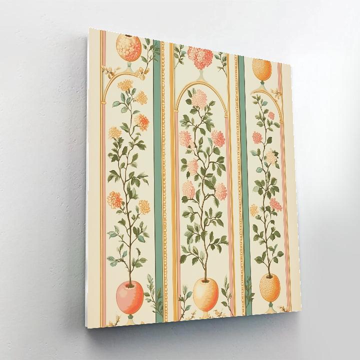 Alphonse Mucha Inspired Eternal Orchard paint by number