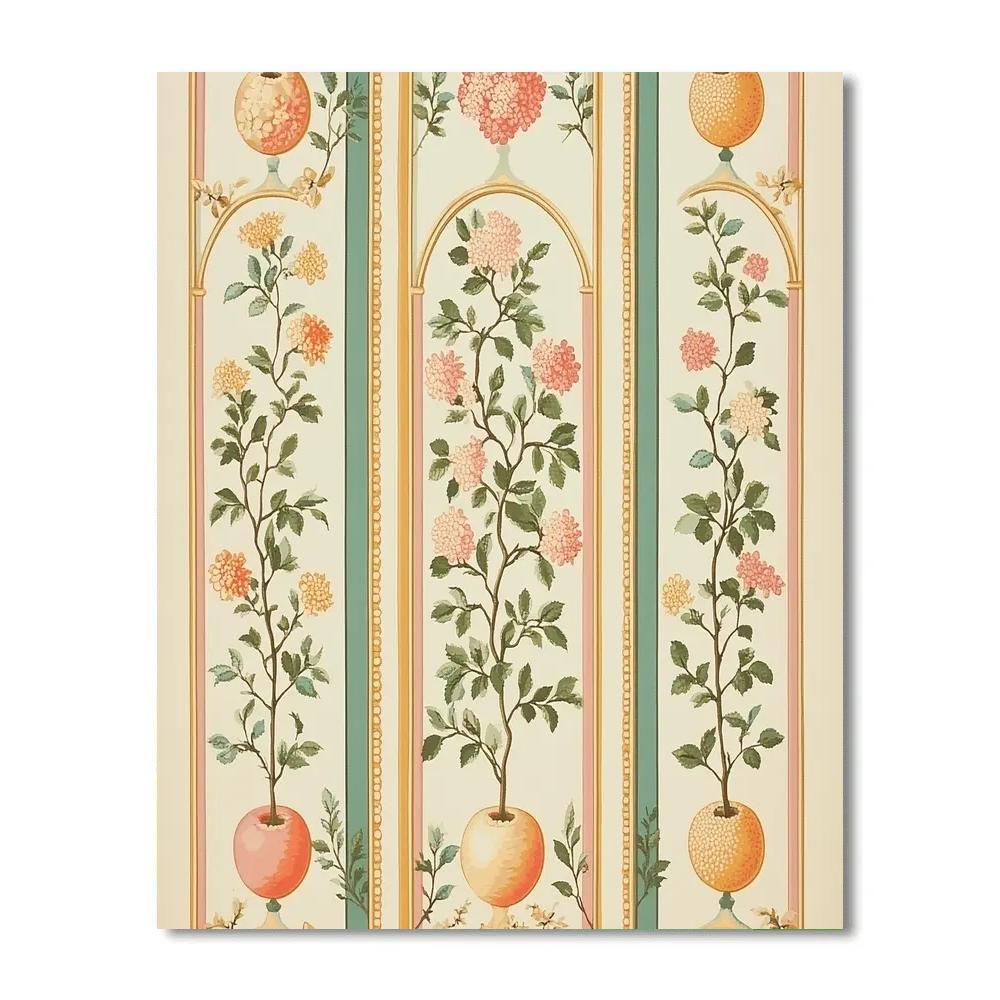 Alphonse Mucha Inspired Eternal Orchard paint by number
