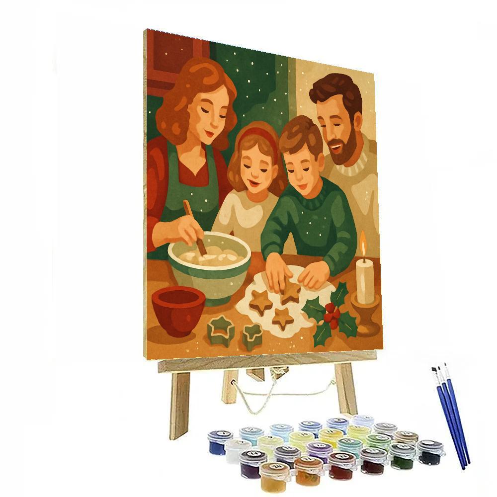 Baking By Starlight Number painting