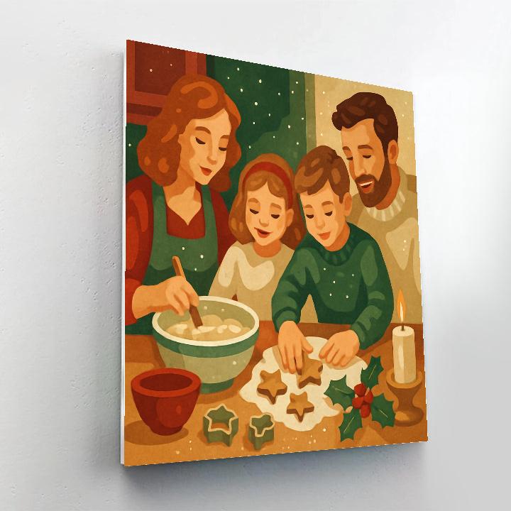 Baking By Starlight Number painting