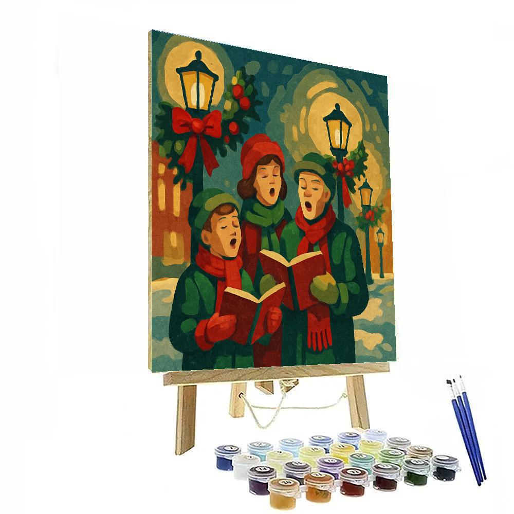 Holiday Harmonies Paint by numbers kits