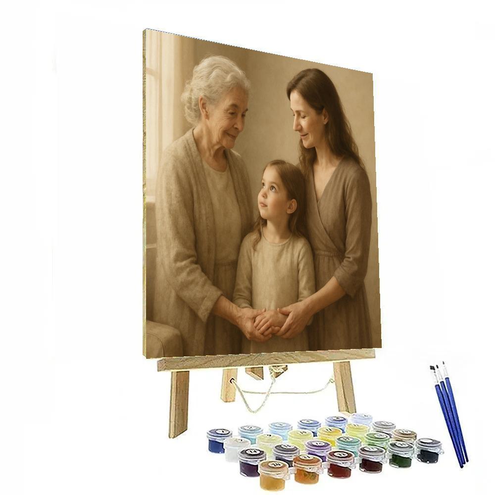 Generations Of Warmth paint by number