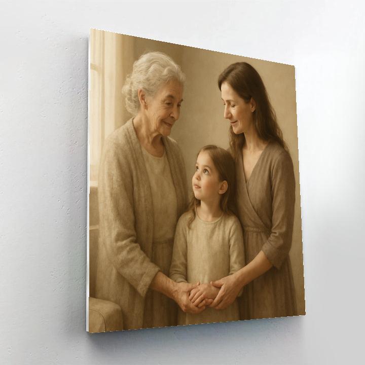 Generations Of Warmth paint by number