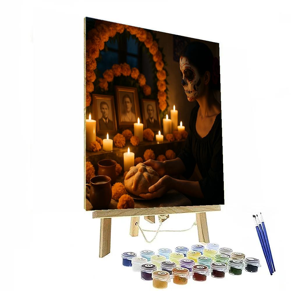 Dia De Muertos Ofrenda Moment Paint by numbers art