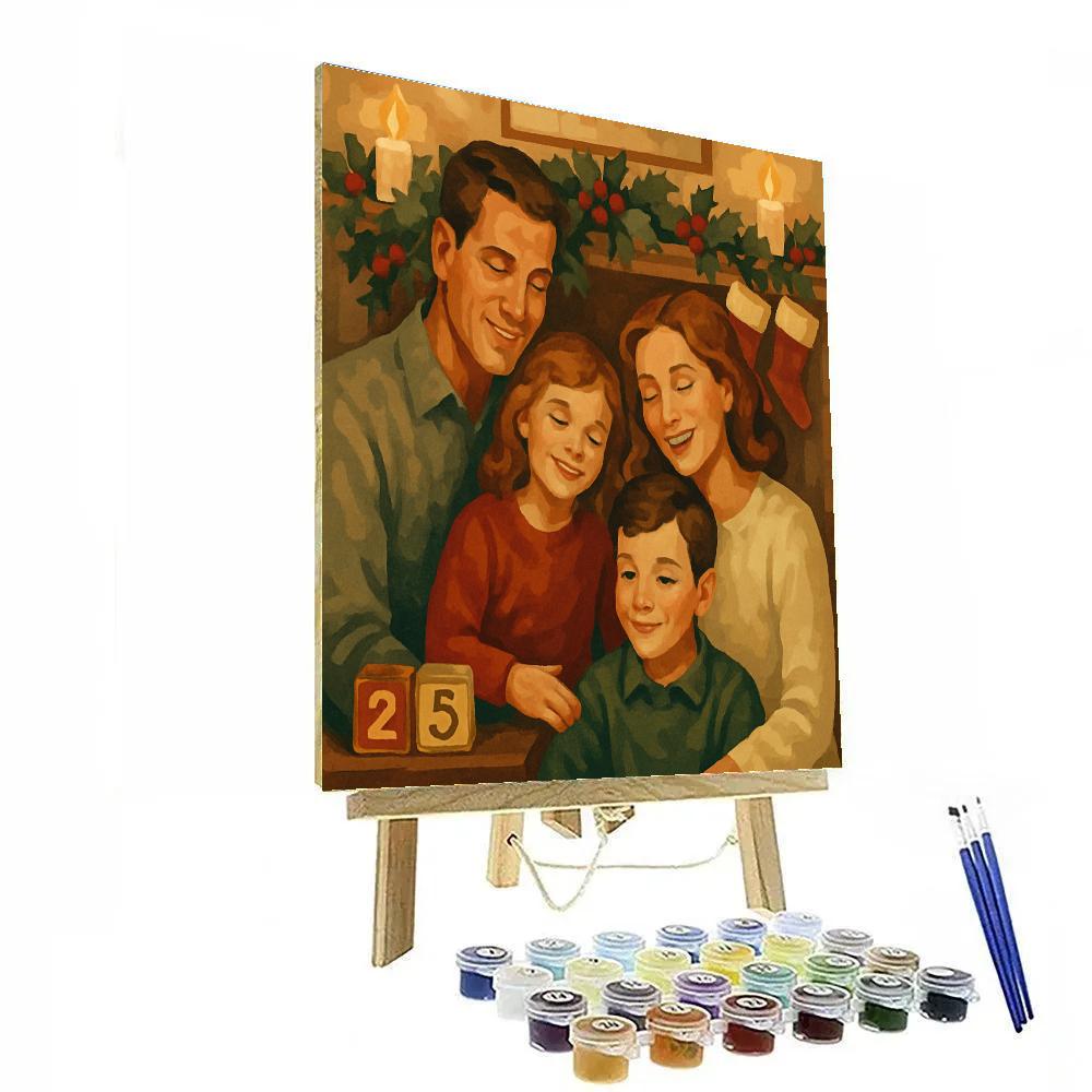 Mantle Of Memories Paint by numbers kits