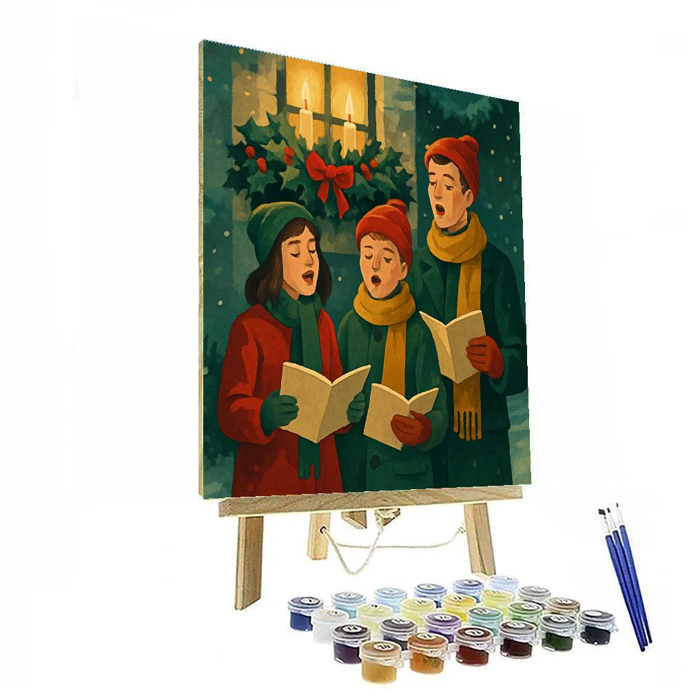 Windowbox Serenade Number painting