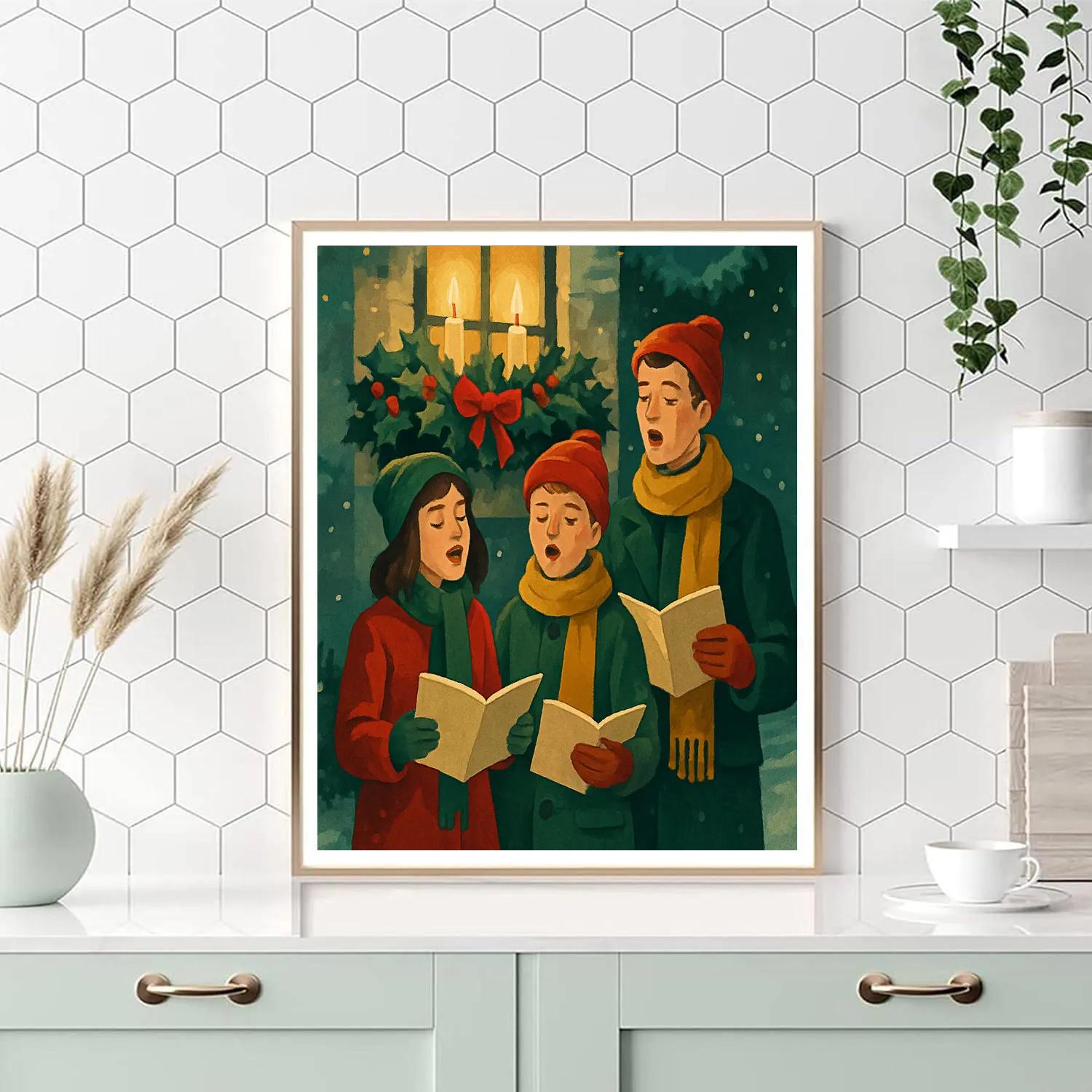 Windowbox Serenade Number painting