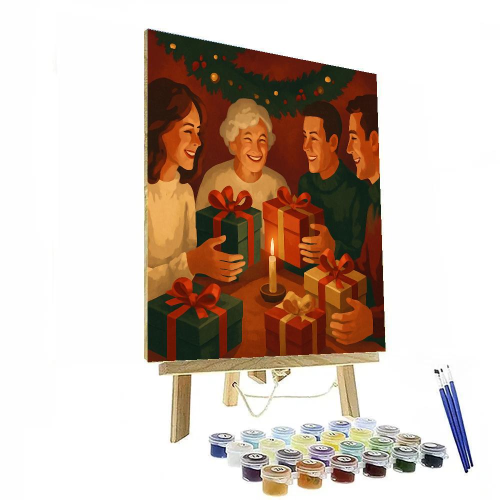 Gilded Gift Exchange paint by color