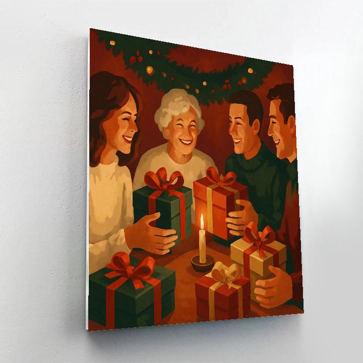 Gilded Gift Exchange paint by color