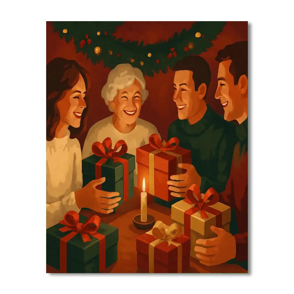 Gilded Gift Exchange paint by color