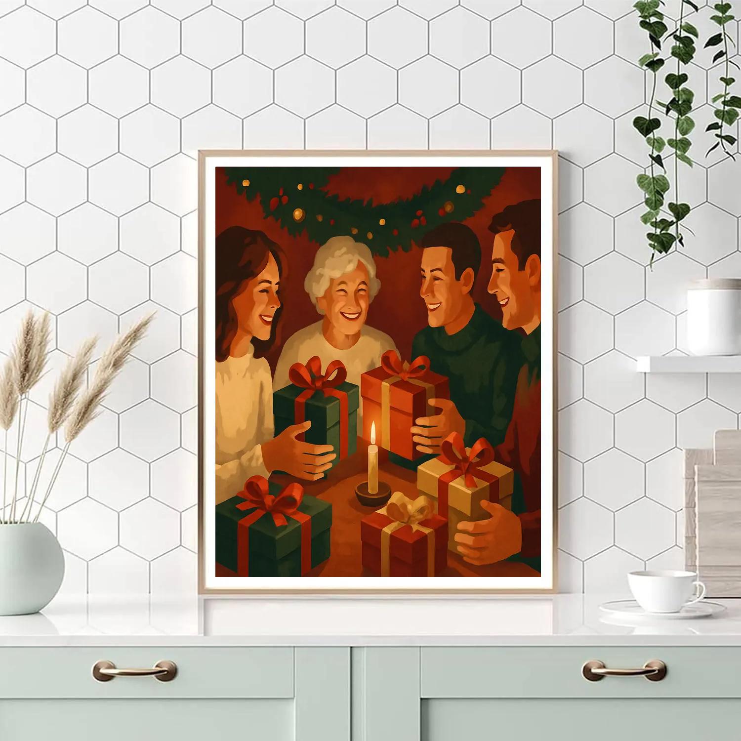 Gilded Gift Exchange paint by color