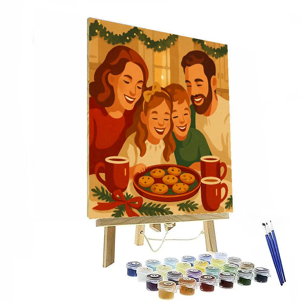 Cookie Tray Reunion DIY paint by numbers