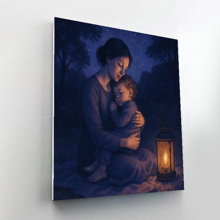 Evening Lullabies Beneath The Stars Paint by numbers art