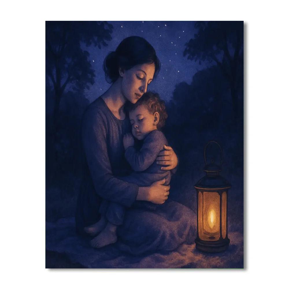 Evening Lullabies Beneath The Stars Paint by numbers art