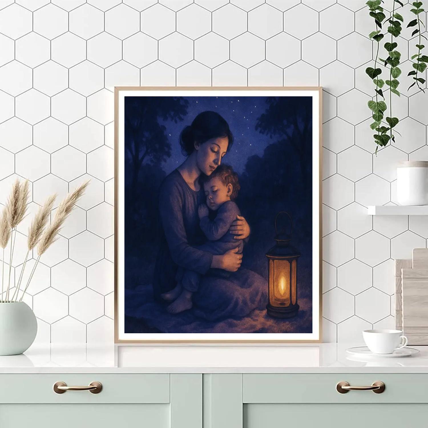 Evening Lullabies Beneath The Stars Paint by numbers art