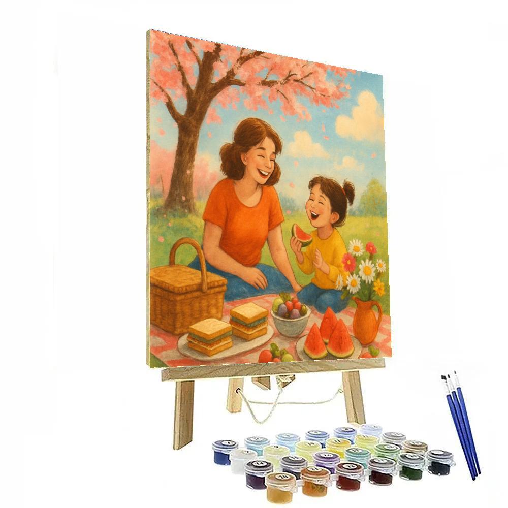 Picnic Of Memories Numbered painting kits