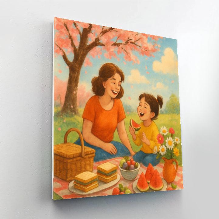Picnic Of Memories Numbered painting kits