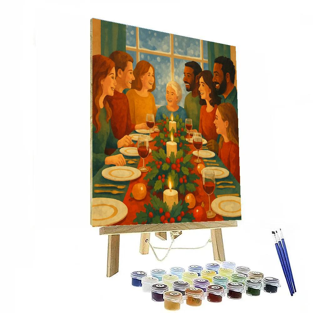 Midwinter Feast paint by numbers