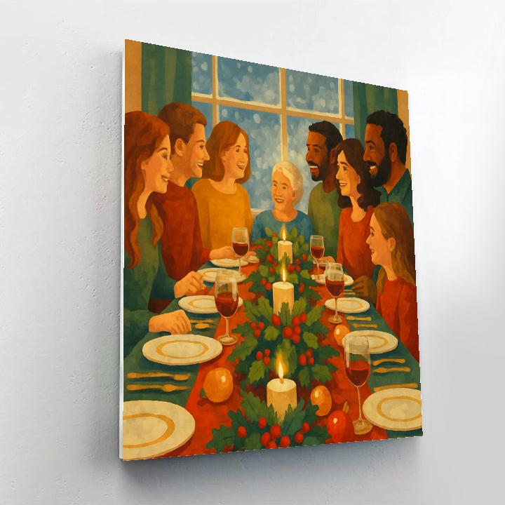 Midwinter Feast paint by numbers