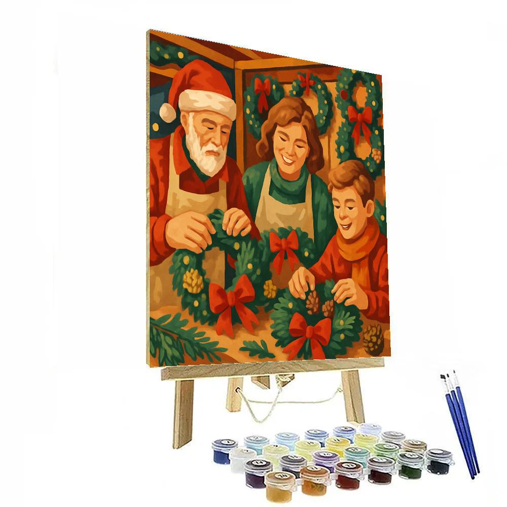 Wreathmakers Corner painting number kit
