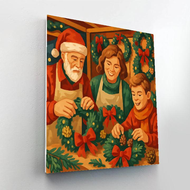 Wreathmakers Corner painting number kit