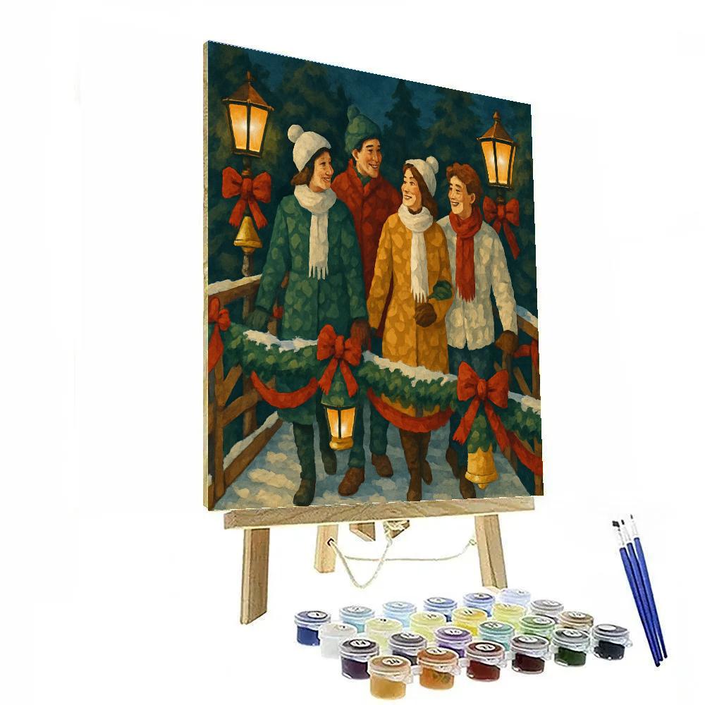 Bells On The Bridge paint by color